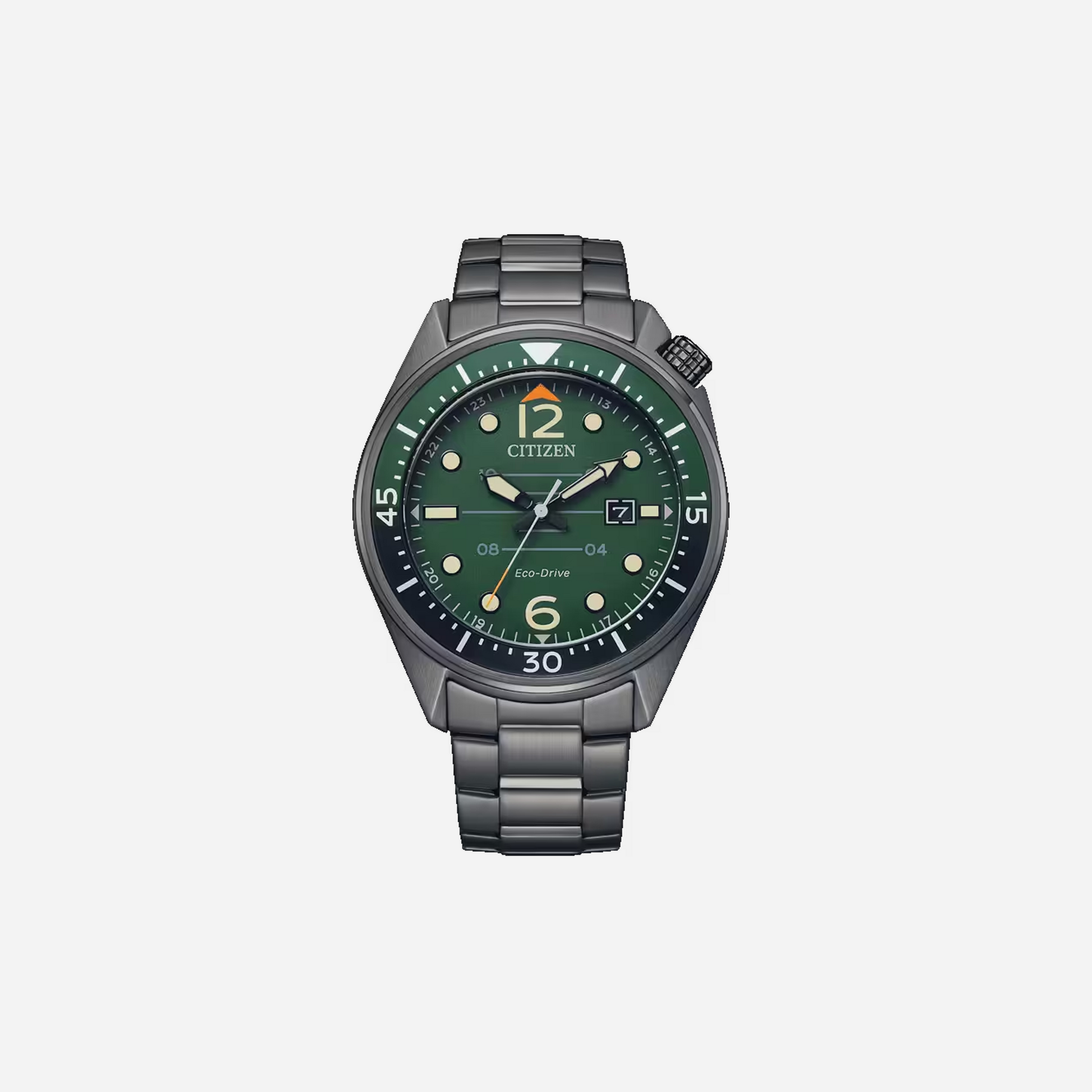 Citizen Eco-Drive Gents Watch Green Dial