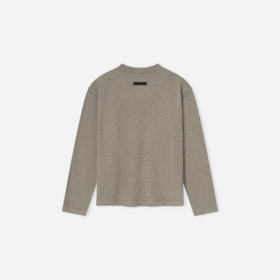 Fear Of God Essentials SS25 Womens Classic Long Sleeve Tee- Homestead Heather