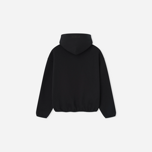 Fear Of God Essentials SS25 Modern Fleece Hoodie- Jet Black