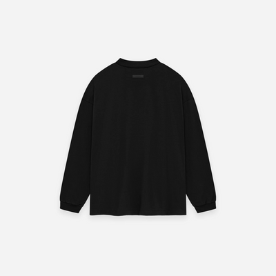 Fear Of God Essentials SS25 Heavy Longsleeve Tee Black