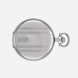 Tissot Savonnette White Dial 48.5mm Stainless Steel Pocket Watch
