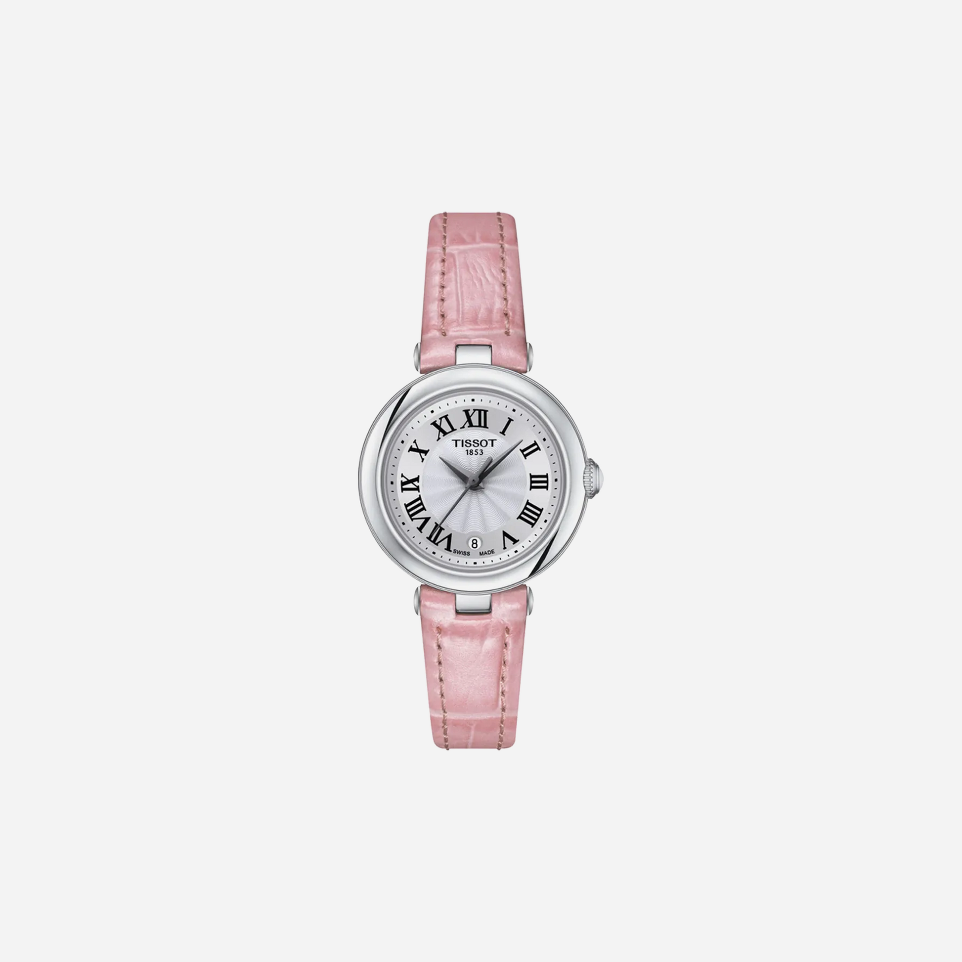 Tissot Bellissima Small lady White Dial 26mm Leather Strap Swiss Quartz Watch