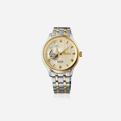 Seiko Presage ‘Japanese Zen Gardens’ in Gold-toned sand - SSA464J1 Men's