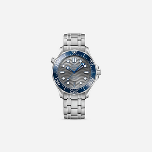 Omega Diver 300M Co‑Axial Master Chronometer Grey Dial 42mm
