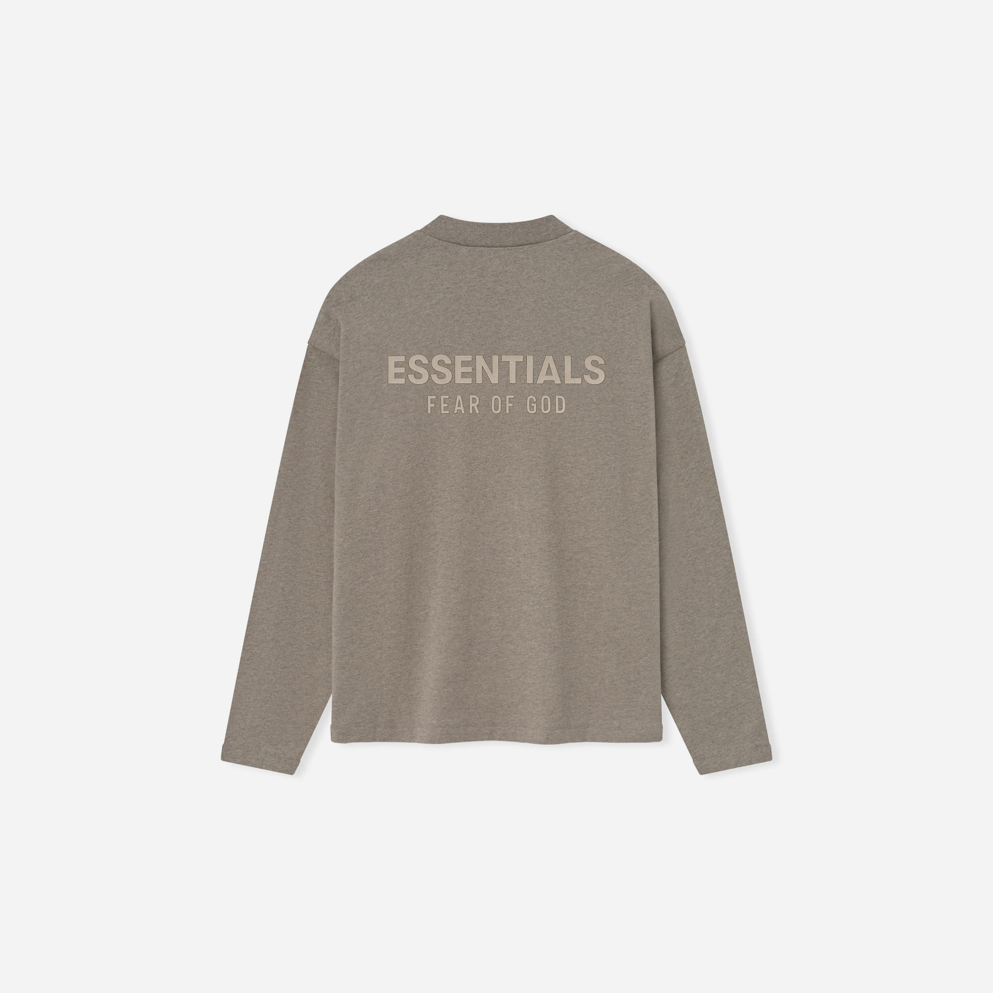 Fear Of God Essentials SS25 Classic Long Sleeve Tee- Homestead Heather