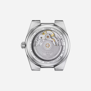 Tissot PRX Powermatic 80 White Mother-of-Pearl Dial Grey 35mm Stainless Steel Steel & 18K Gold Bezel Automatic Watch