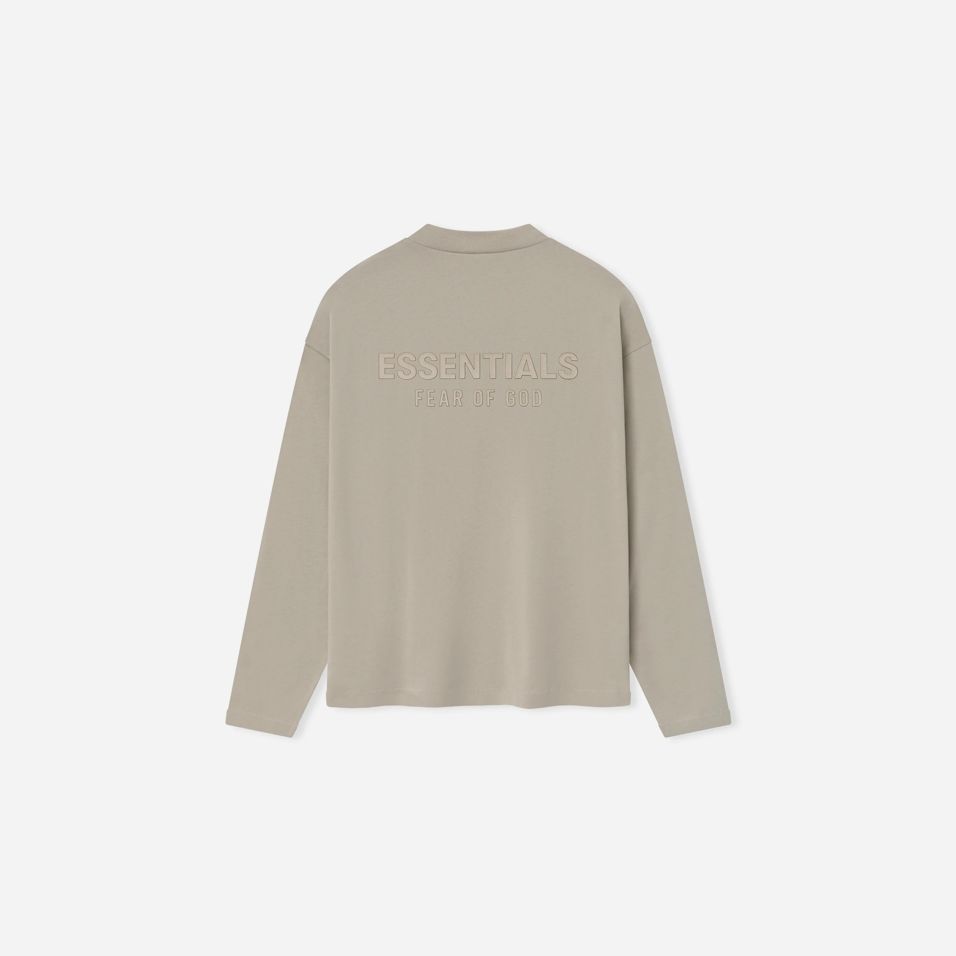 Fear Of God Essentials SS25 Classic Long Sleeve Tee- Timber