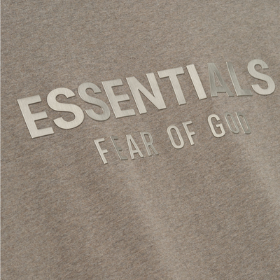 Fear Of God Essentials SS25 Classic Long Sleeve Tee- Homestead Heather