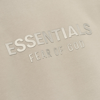 Fear Of God Essentials SS25 Classic Fleece Zip-Up Hoodie- Timber