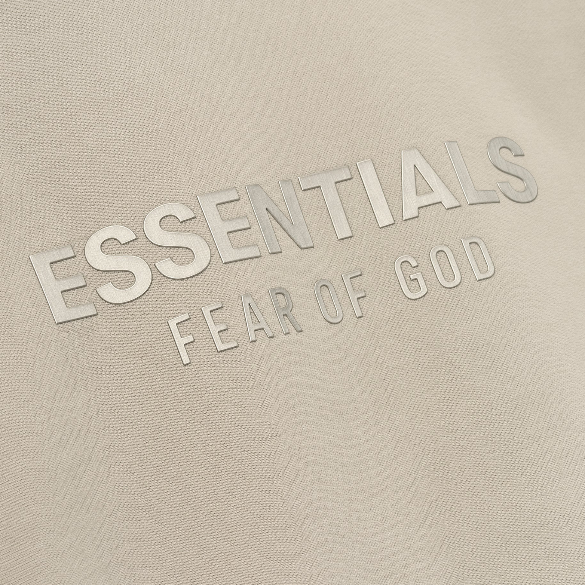 Fear Of God Essentials SS25 Classic Fleece Zip-Up Hoodie- Timber