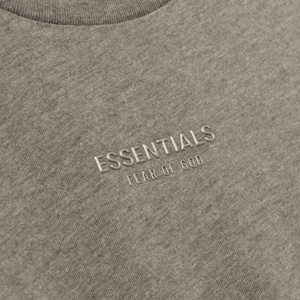 Fear Of God Essentials SS25 Womens Classic Long Sleeve Tee- Homestead Heather