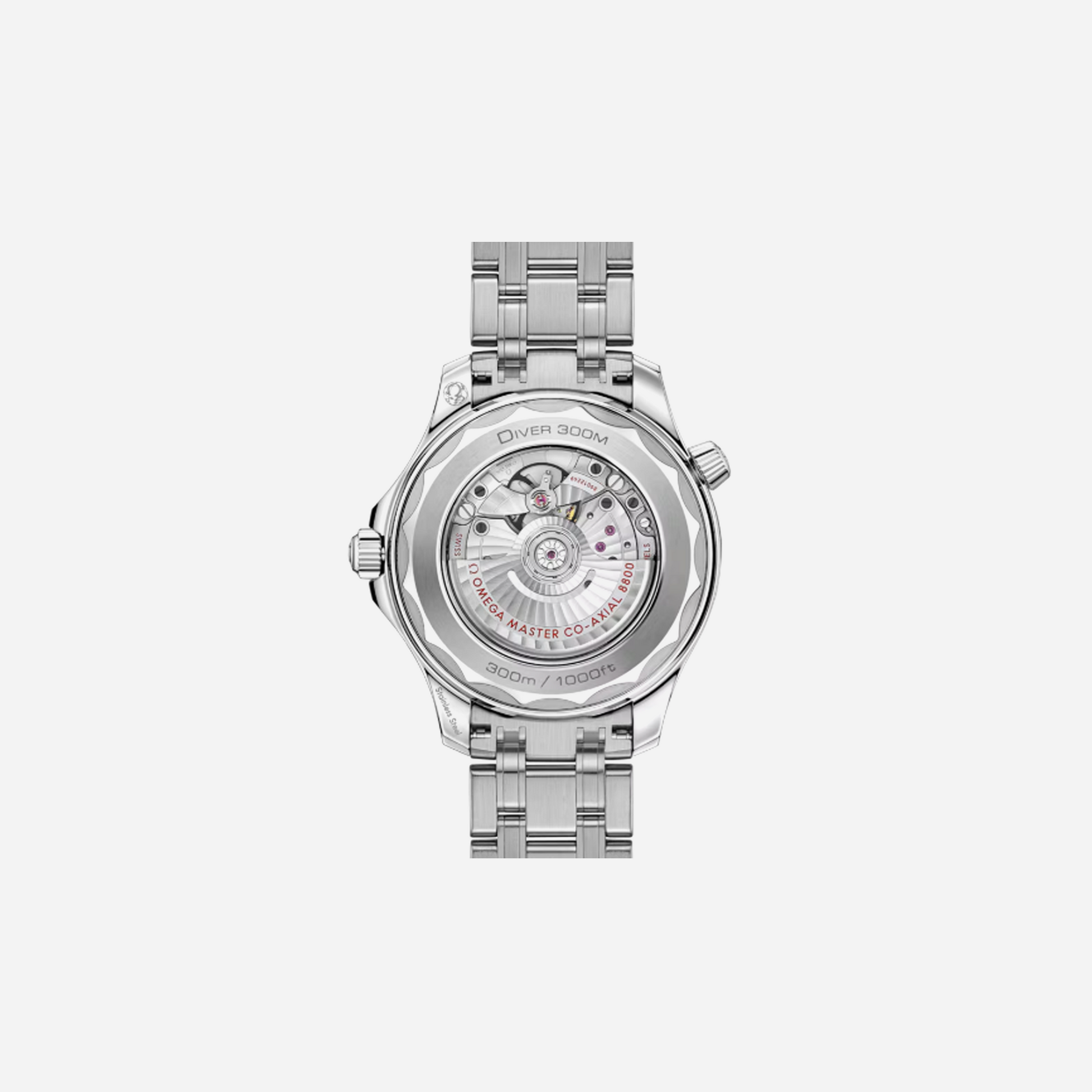 Omega Diver 300M Co‑Axial Master Chronometer Grey Dial 42mm