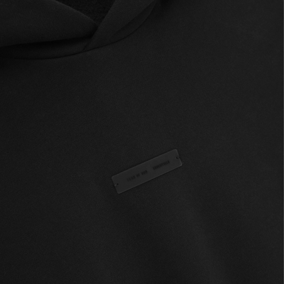 Fear Of God Essentials SS25 Modern Fleece Hoodie- Jet Black