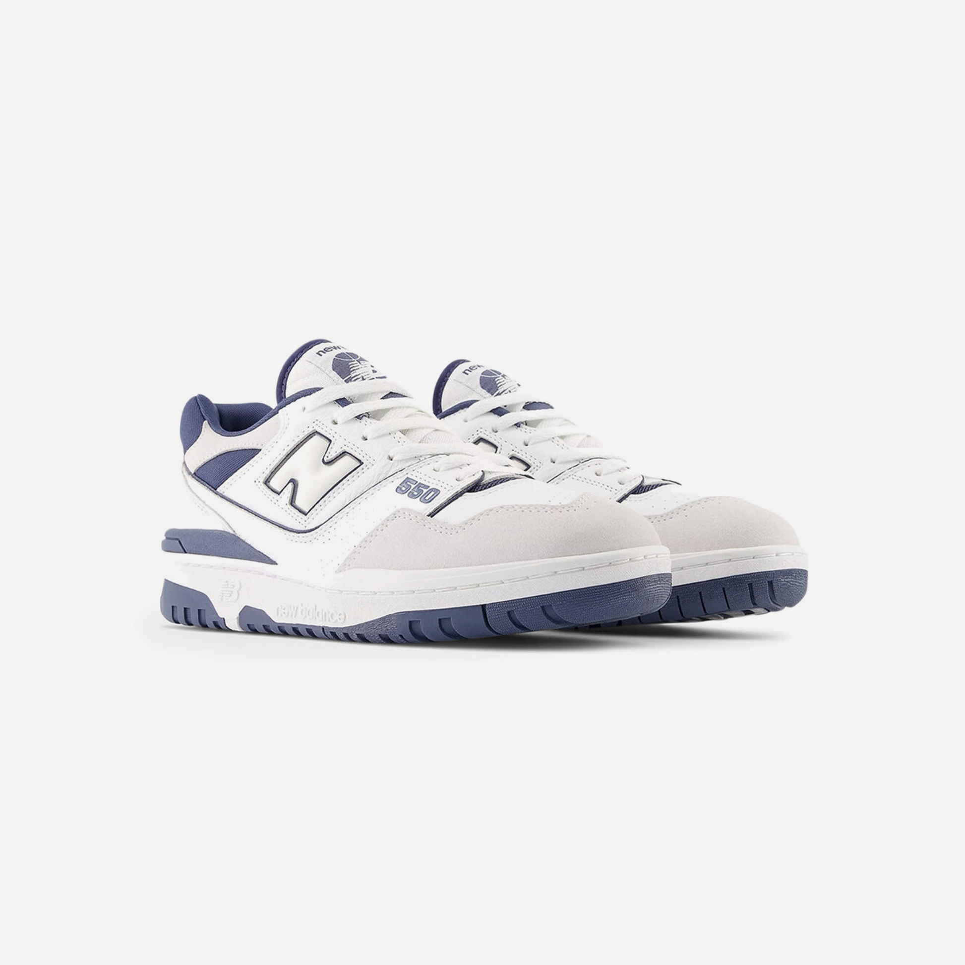 New Balance 550 White Dusty Blue