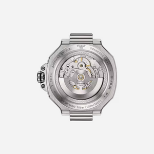 Tissot T-Race Powermatic 80 Blue Dial 41mm Stainless Steel Grey Strap Automatic Watch