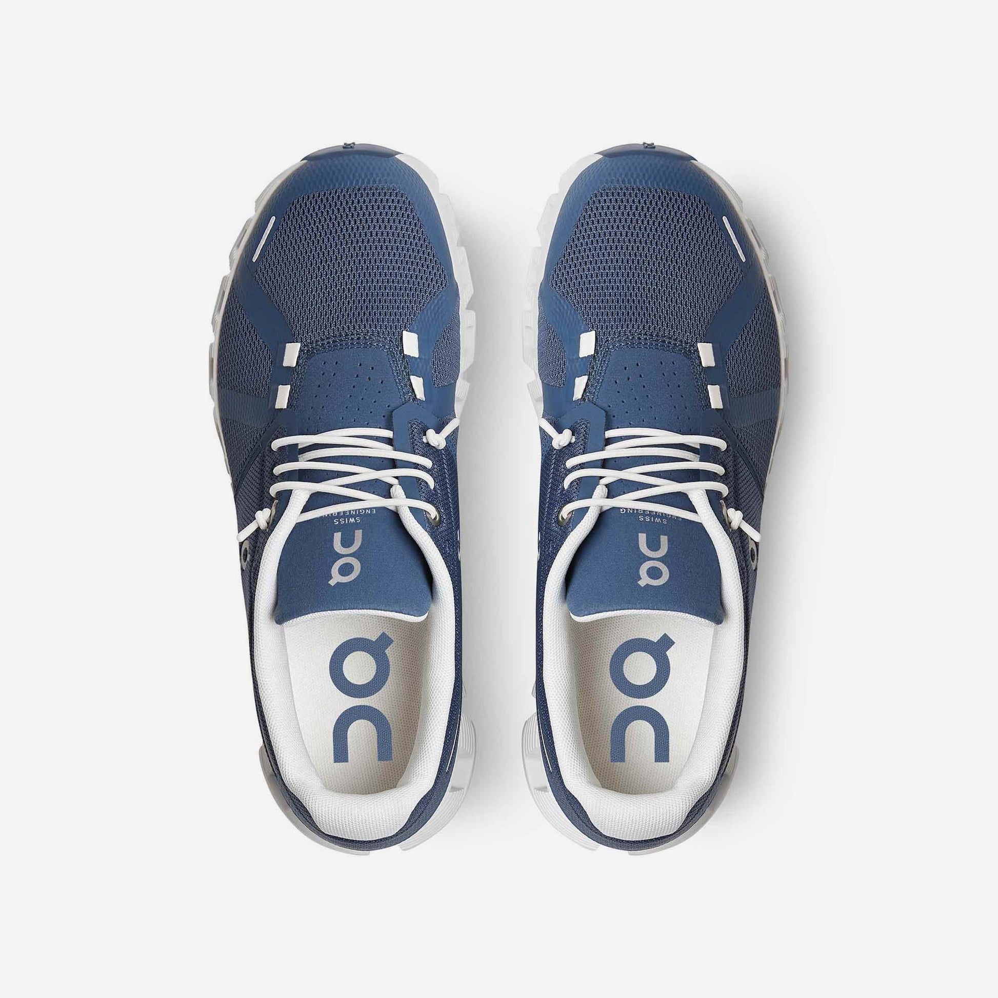 On Running Cloud 5 Denim White WMNS