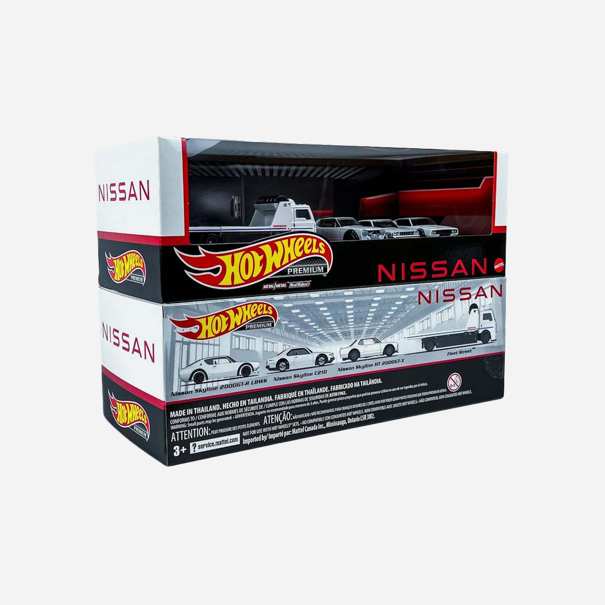 Hot Wheels Premium Nissan Skyline GT-R Garage Box Set