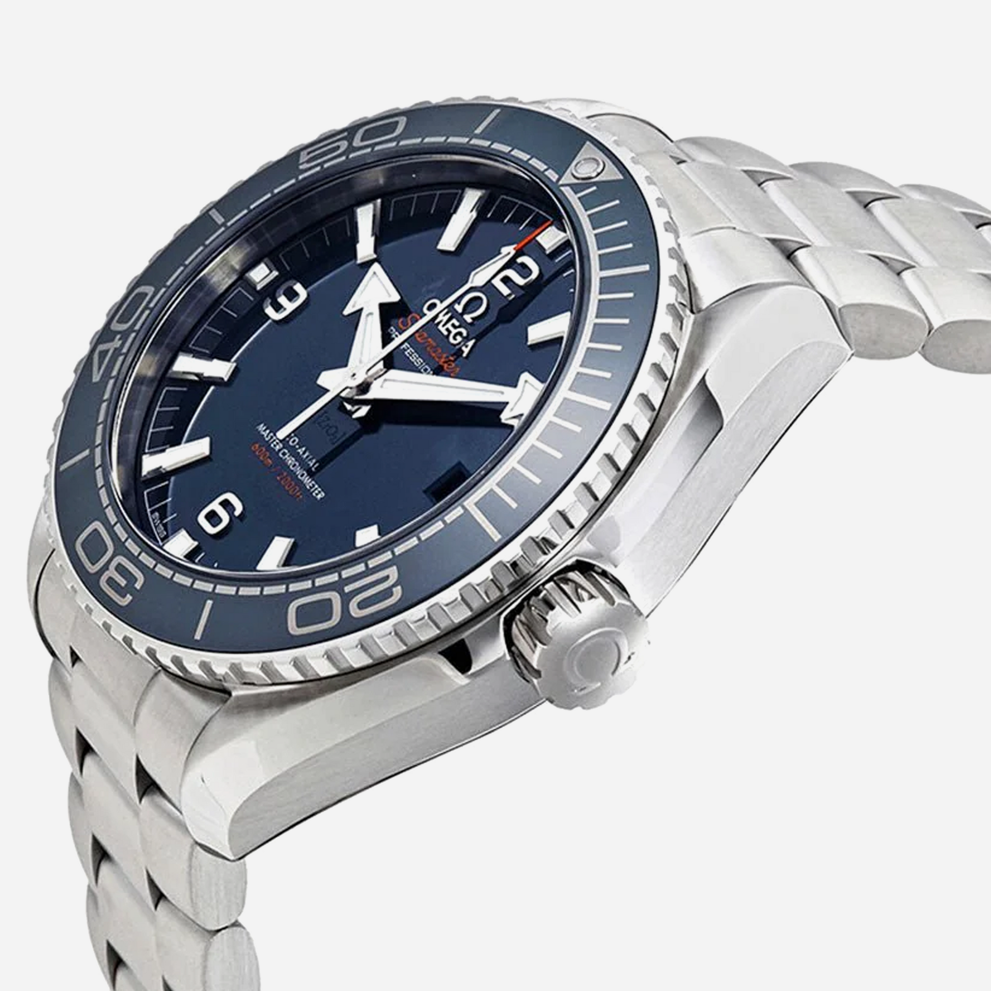 Omega Planet Ocean 600M Co‑Axial Master Chronometer Blue Dial 43.5mm