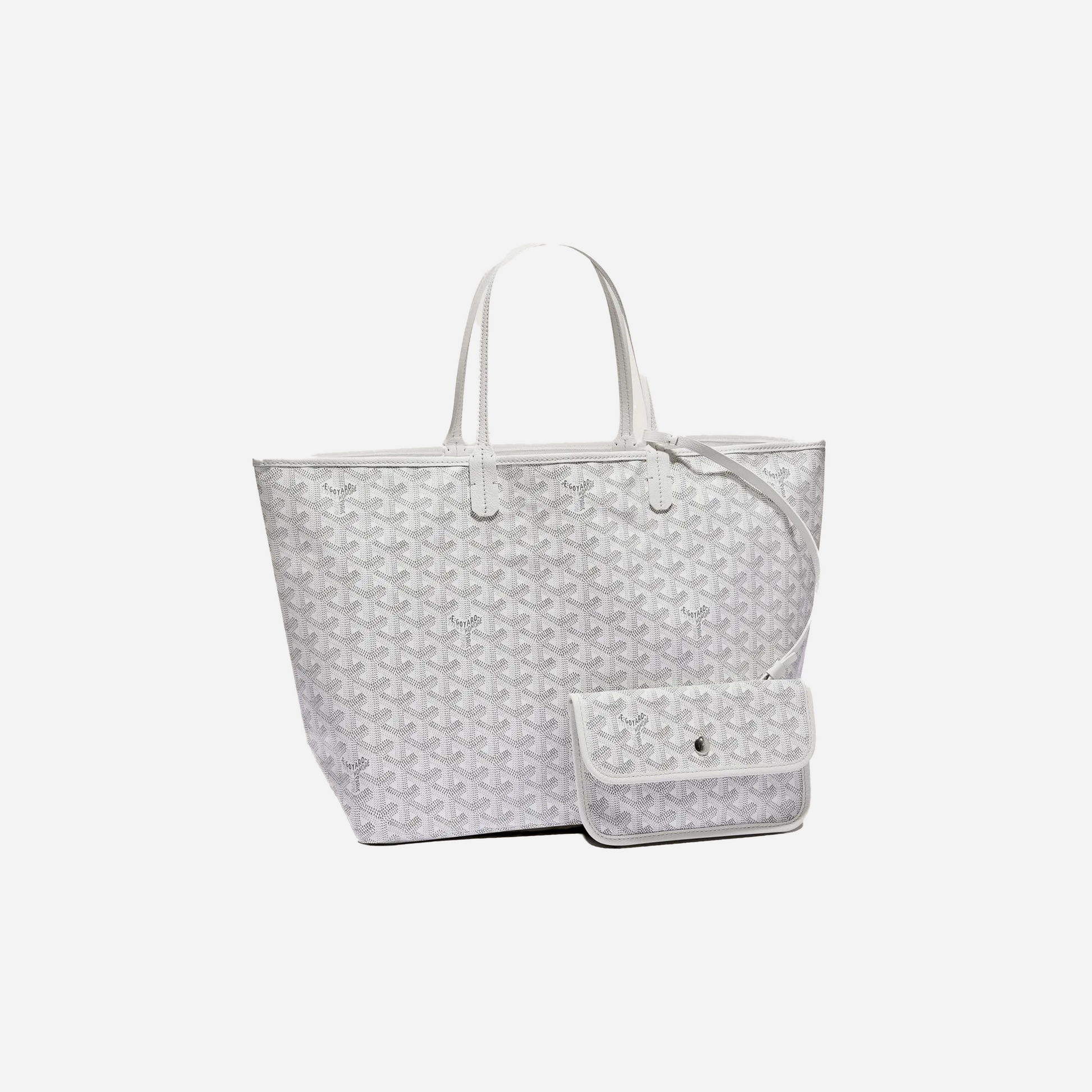 Goyard Saint Louis PM Tote White
