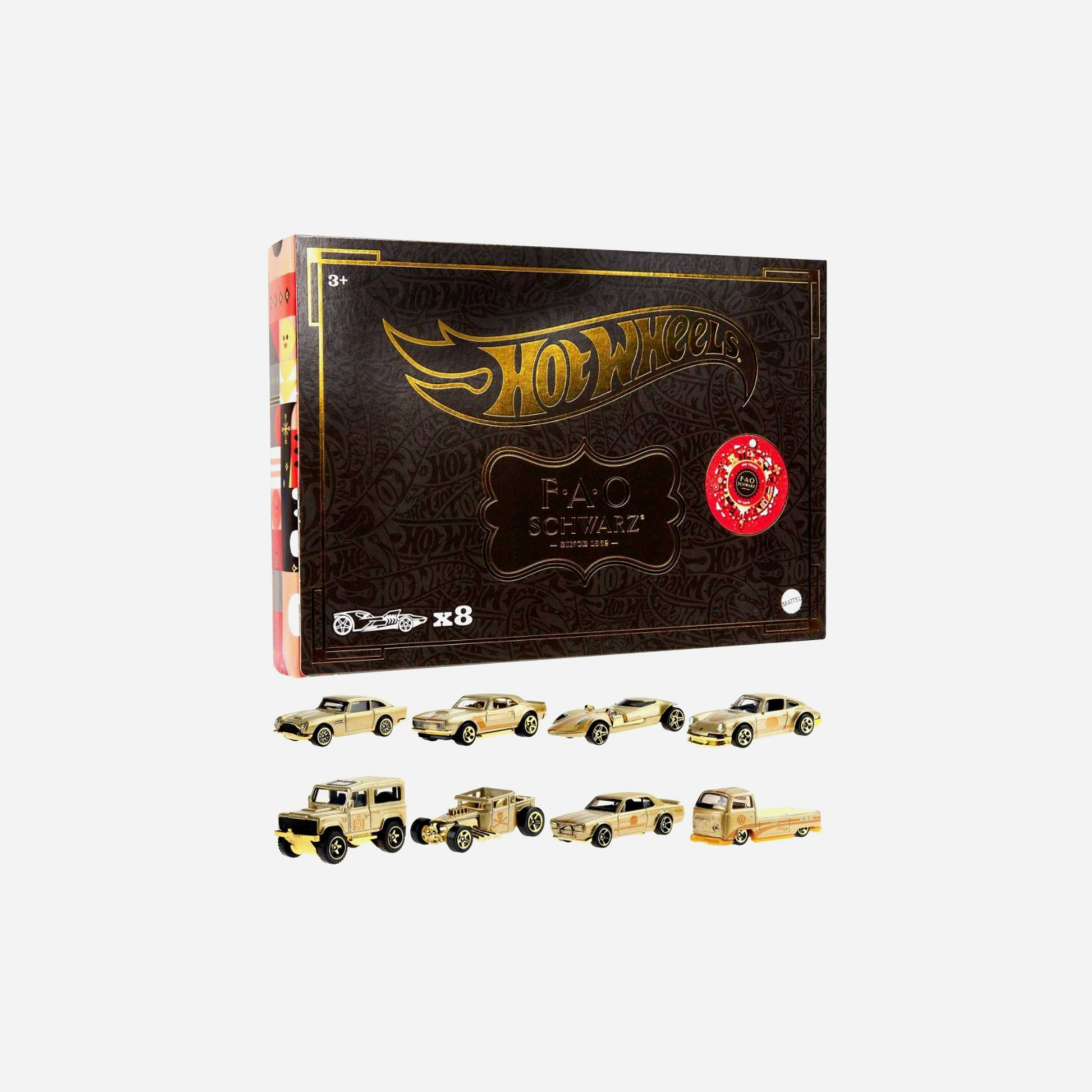 Hot Wheels FAO Schwarz Vehicle Set of 8