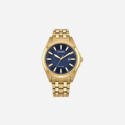 Citizen Men Eco-Drive 41 mm Size Blue Dial Watch