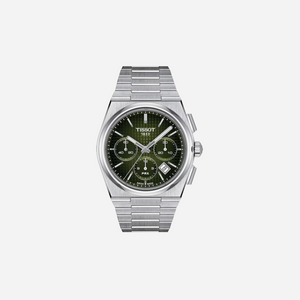 Tissot PRX Green Dial 42mm Stainless Steel Automatic Chronograph Watch