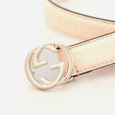Gucci Interlocking G leather belt
