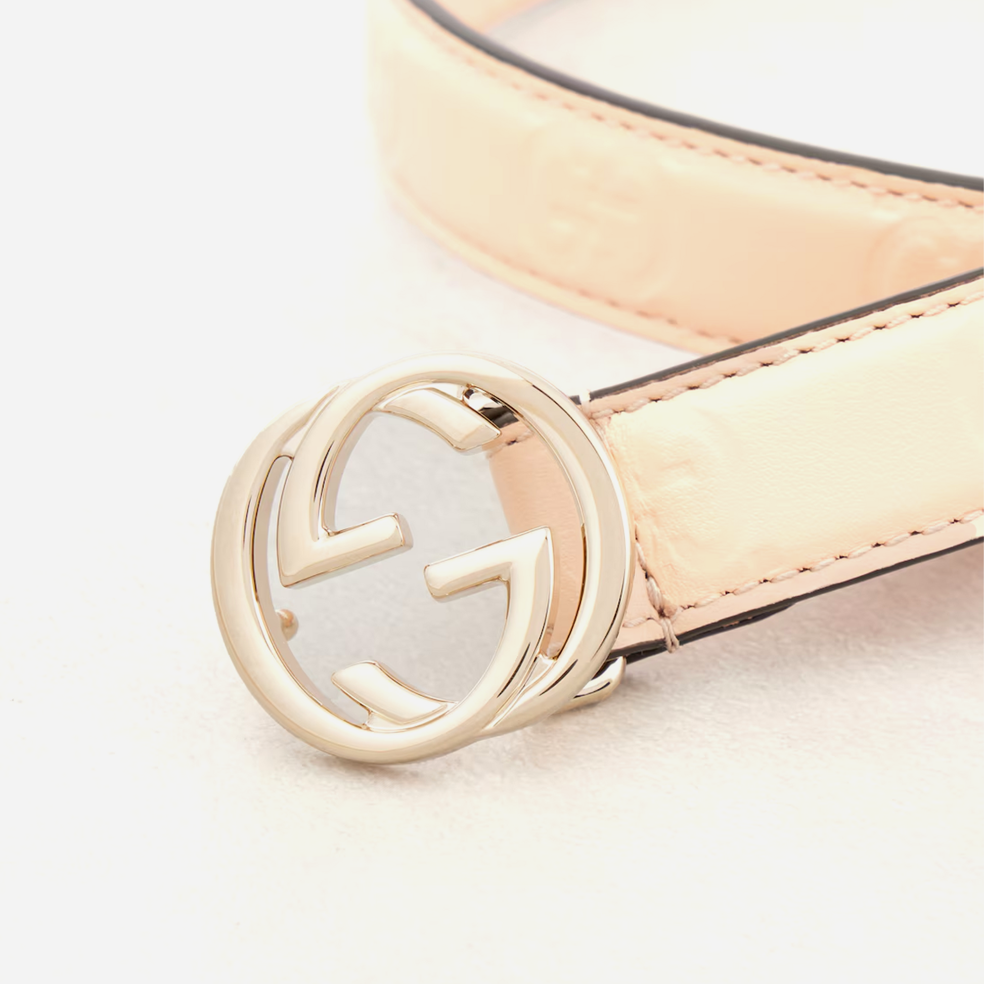 Gucci Interlocking G leather belt