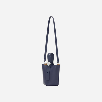 Loewe Mini Pebble Bucket Bag Abyss Blue