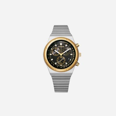 Citizen Eco-Drive Gents Watch Black Dial