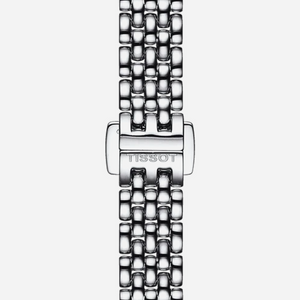 Tissot Lovely Square Silver Dial Stainless Steel 20mm