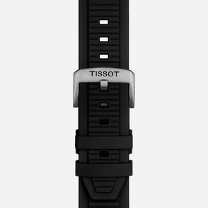 Tissot T-Race White Dial 45mm Silicone Quartz Chronograph Watch