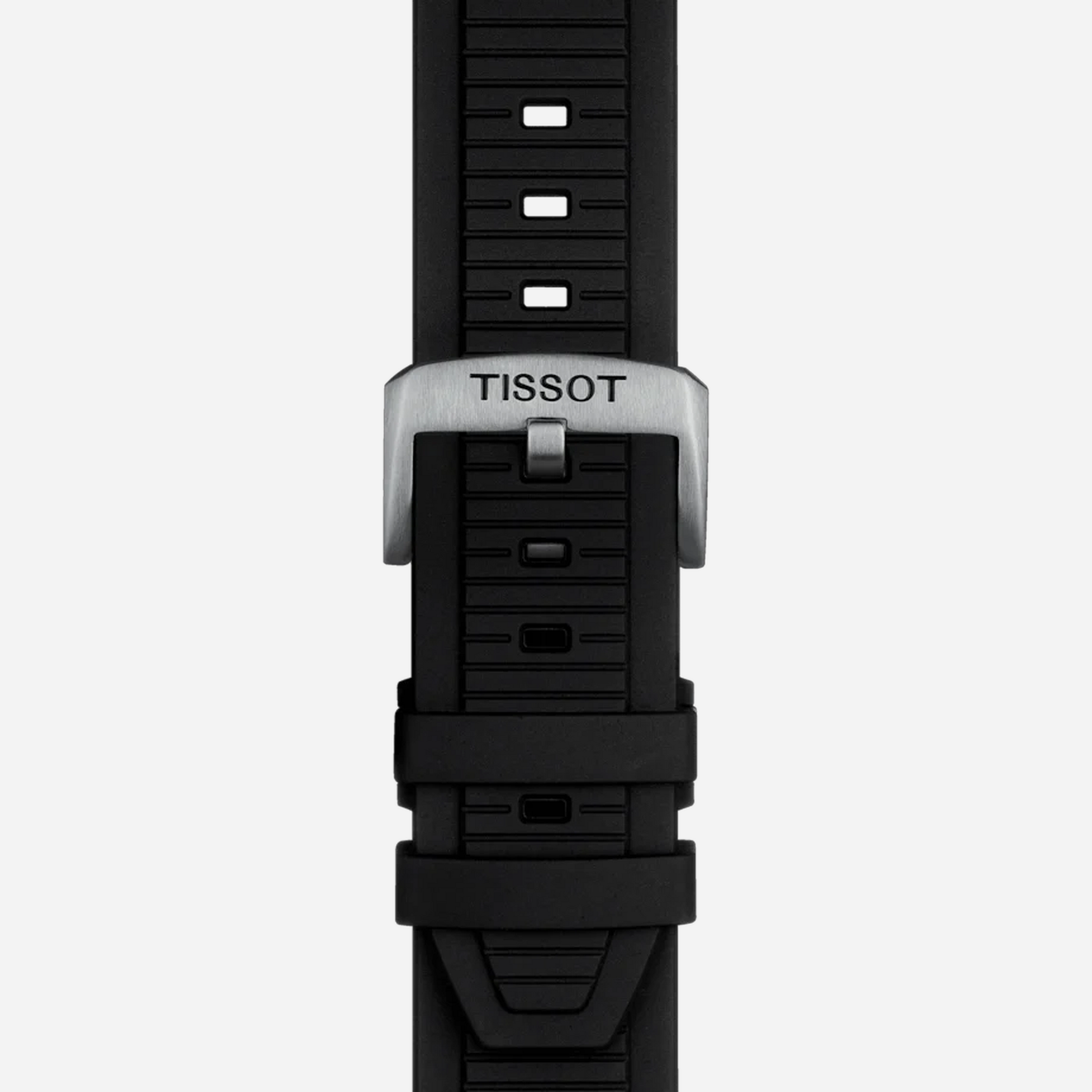 Tissot T-Race White Dial 45mm Silicone Quartz Chronograph Watch