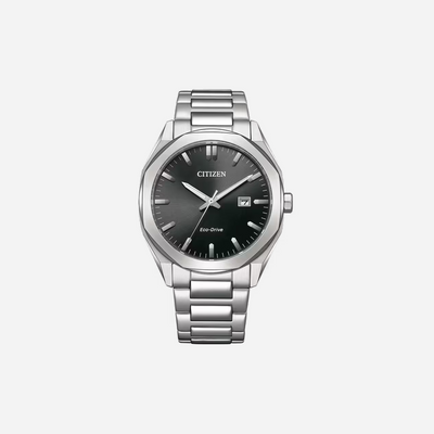 Citizen Eco-Drive Gents Watch Black Dial