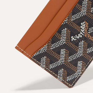 Goyard Saint-Sulpice Card Wallet Black & Tan