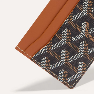 Goyard Saint-Sulpice Card Wallet Black & Tan