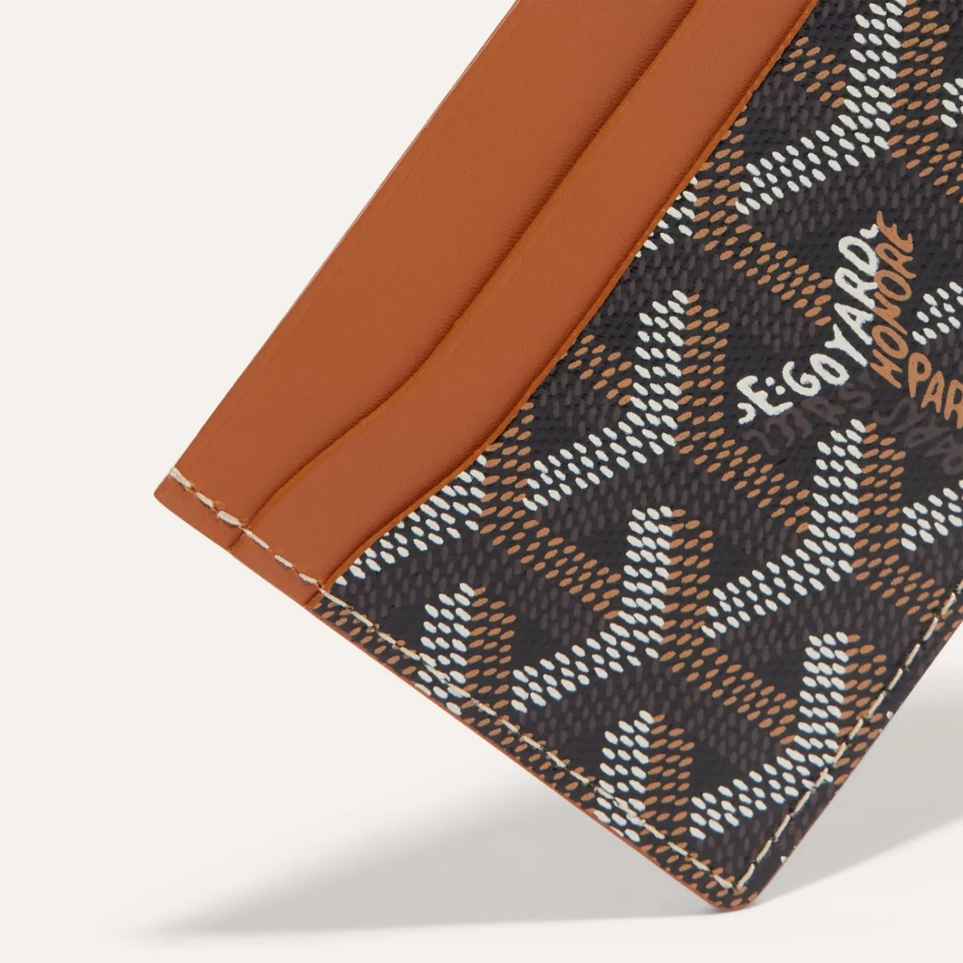 Goyard Saint-Sulpice Card Wallet Black & Tan