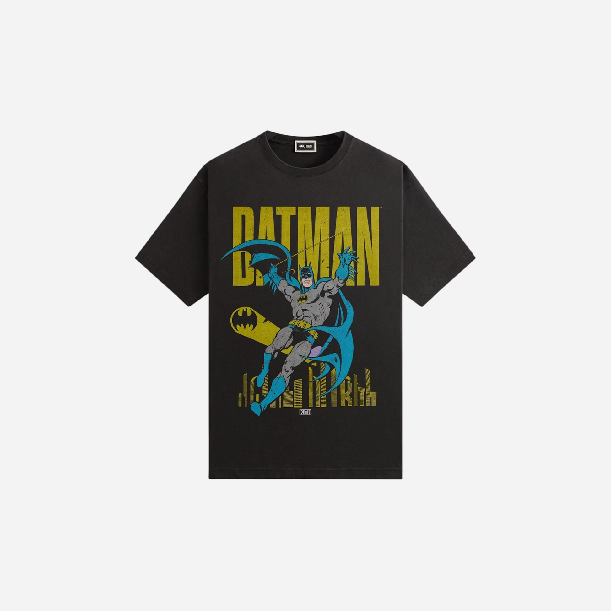 Kith x Batman Classic Vintage Tee Black