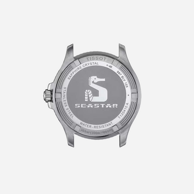Tissot Seastar 1000 Quartz Two-Tone Black Dial 40mm