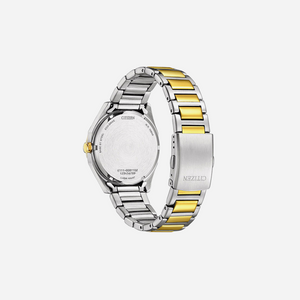 Citizen Eco-Drive Gents Watch White Dial
