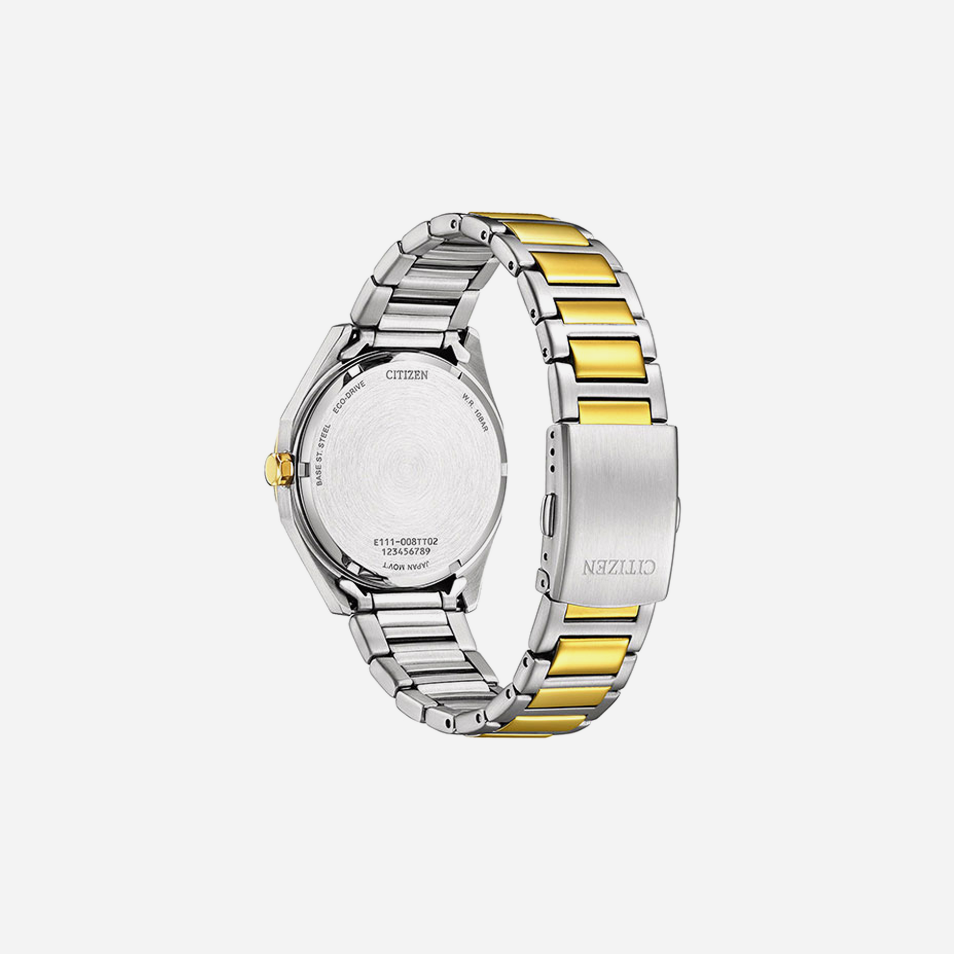 Citizen Eco-Drive Gents Watch White Dial