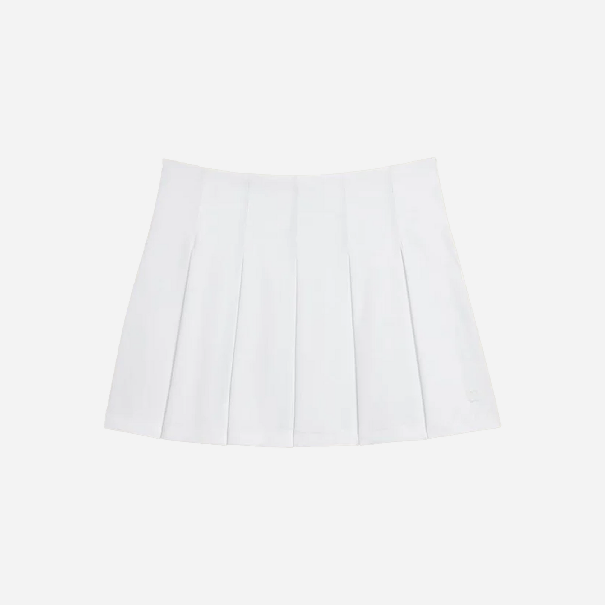Wilson Classic Pleated Mini Skirt Bright White