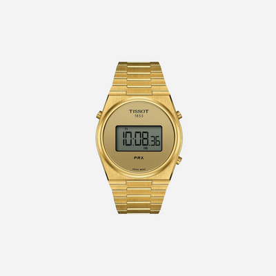 Tissot PRX Digital 40mm Yellow Gold PVD Stainless Steel Quartz Watch