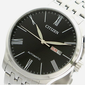 Citizen Stainless Steel Analog Gents Watch Black Dial