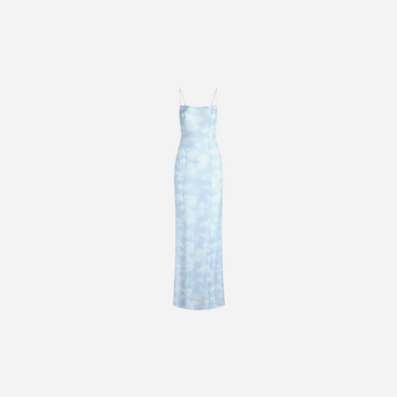 Blue Quartz Cloud Print