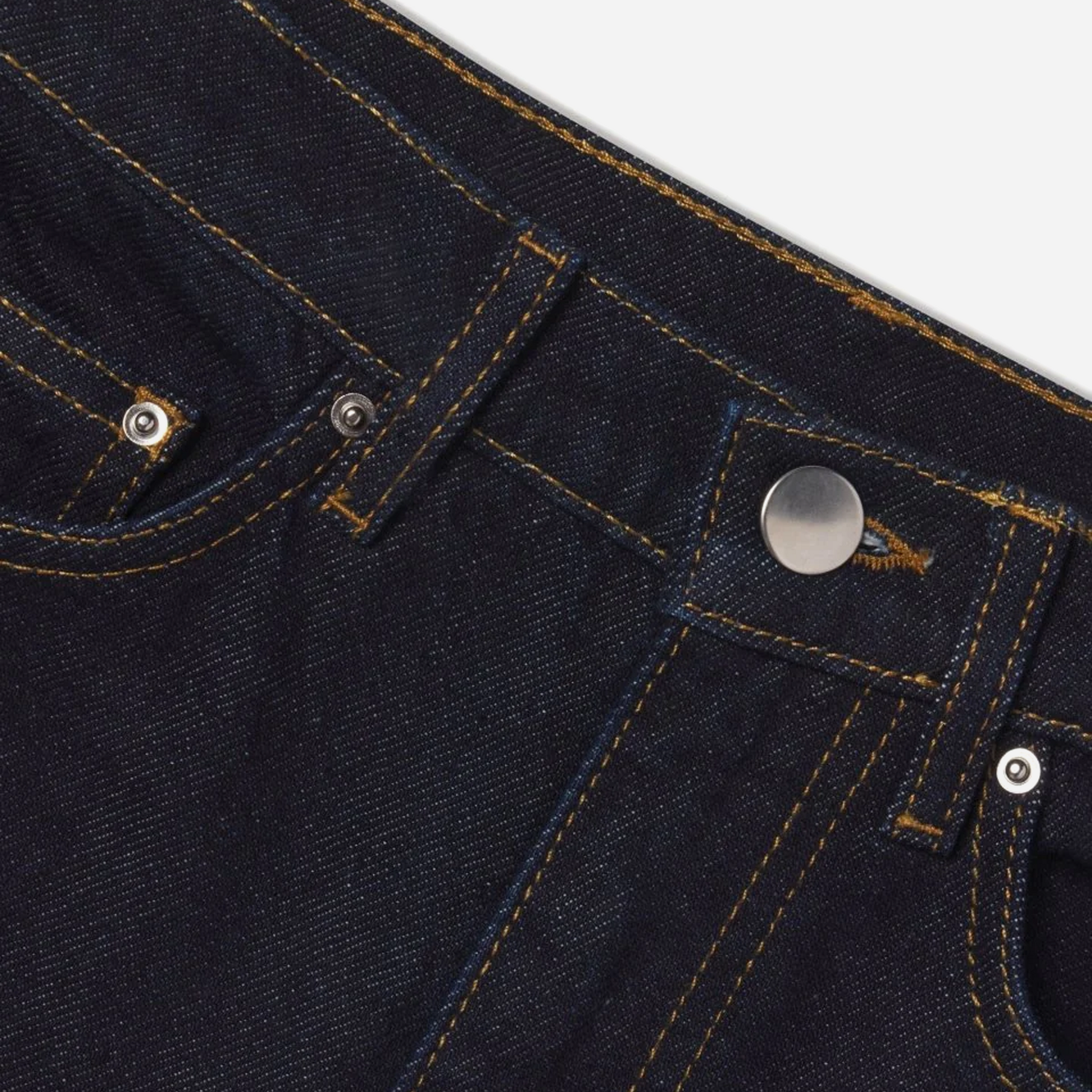 KHY Classic Low Rise Denim Dark Wash