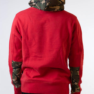 Aape By Bape Camo Red Hoodie