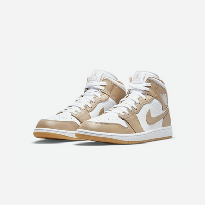 Nike Air Jordan 1 Mid Tan Gum