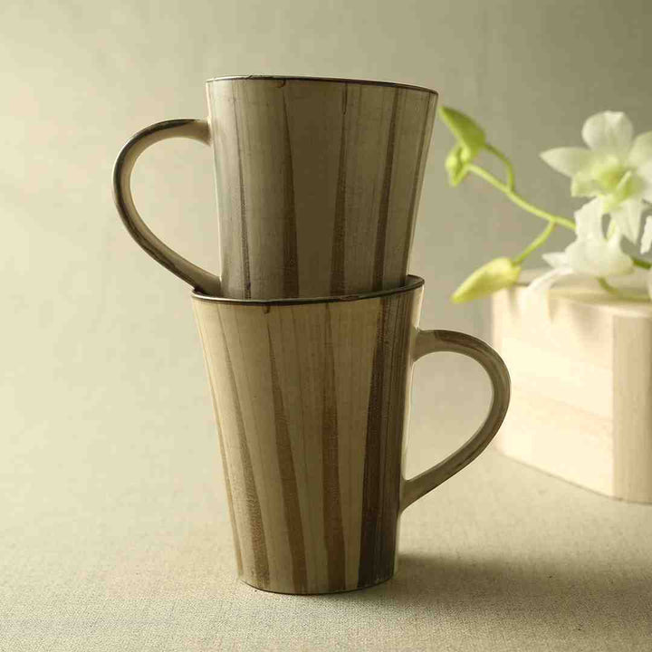 Teramo Brown Coffee Mug set of 2