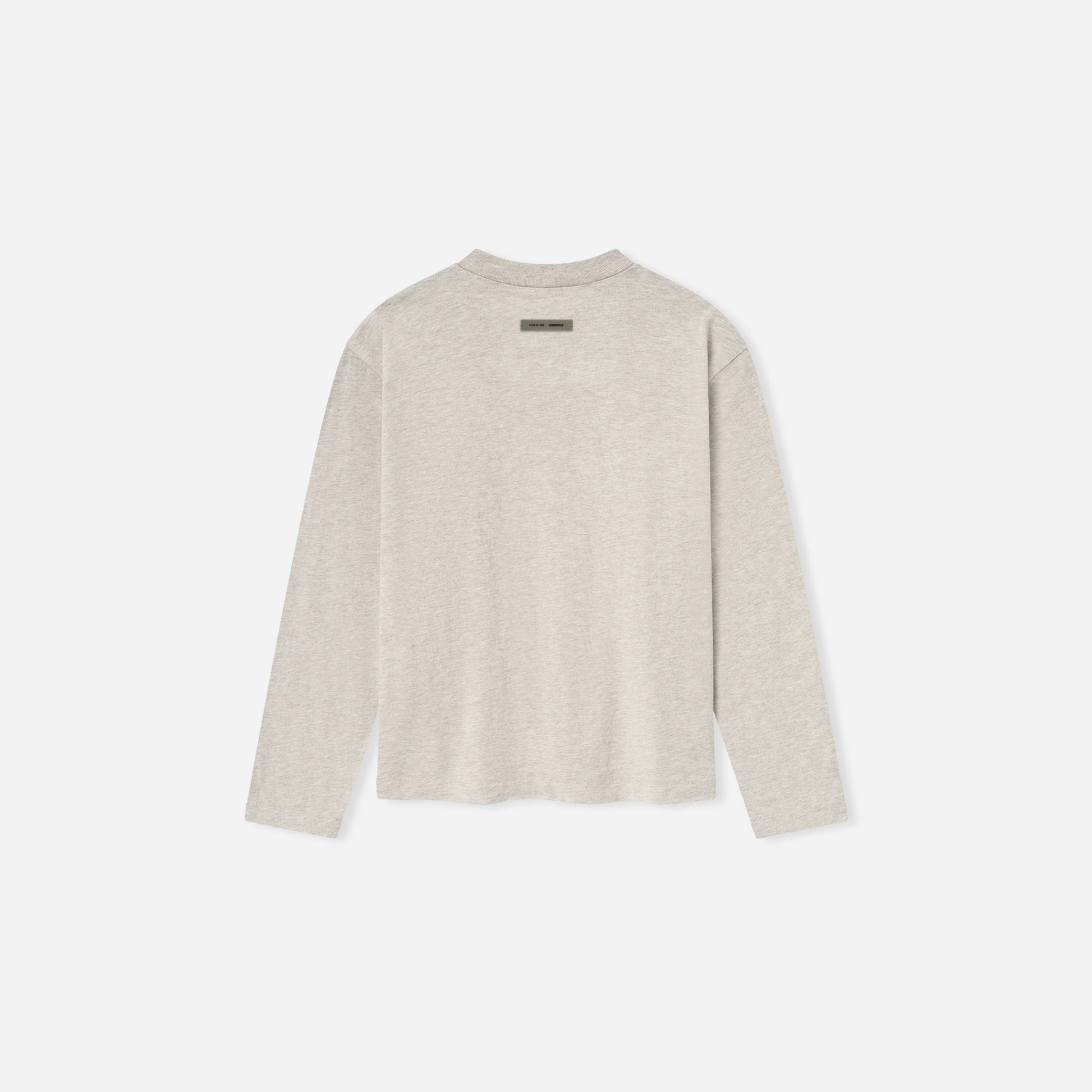 Fear Of God Essentials SS25 Womens Classic Long Sleeve Tee- Heather Stone